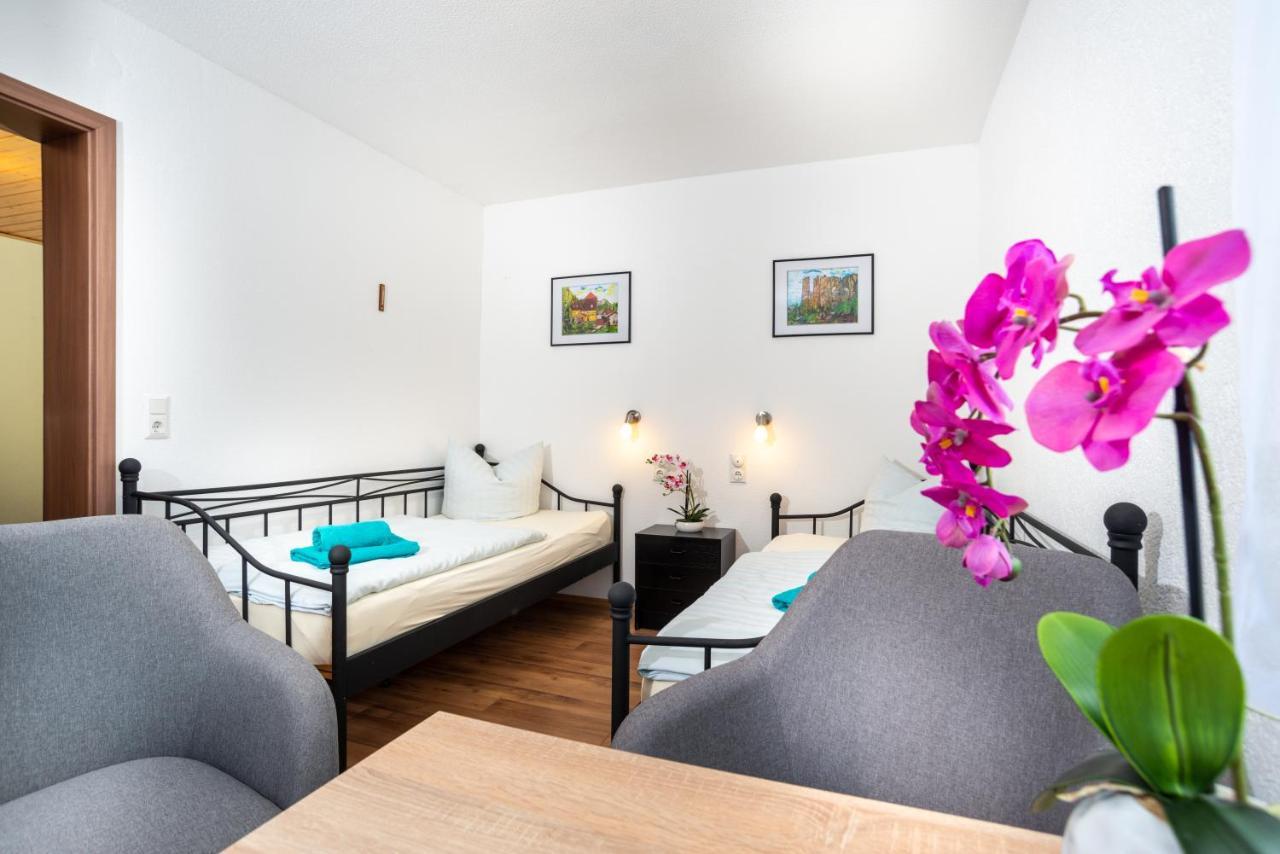 Pension Am Weinberg Saechsische Schweiz Mittelndorf ภายนอก รูปภาพ