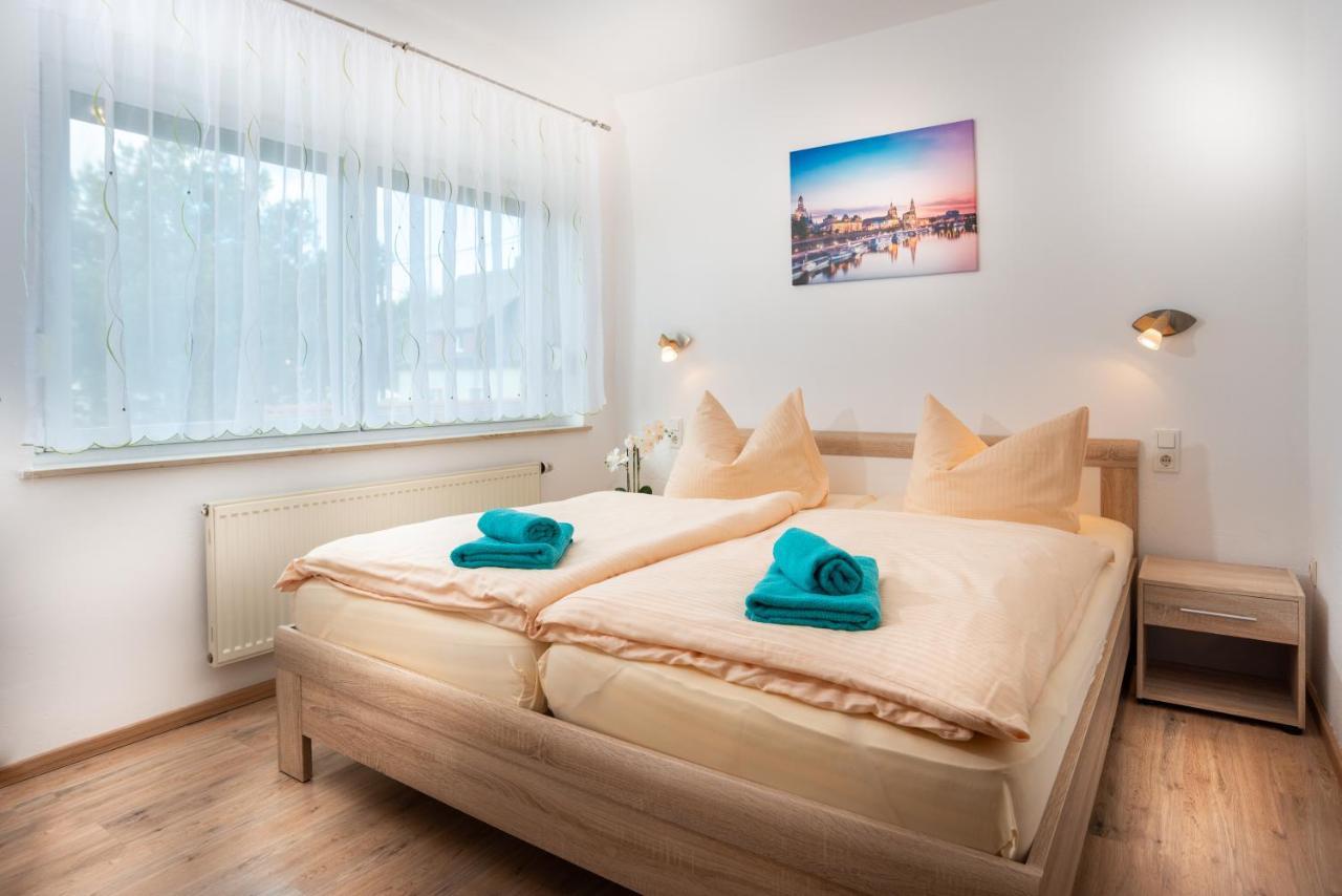 Pension Am Weinberg Saechsische Schweiz Mittelndorf ภายนอก รูปภาพ