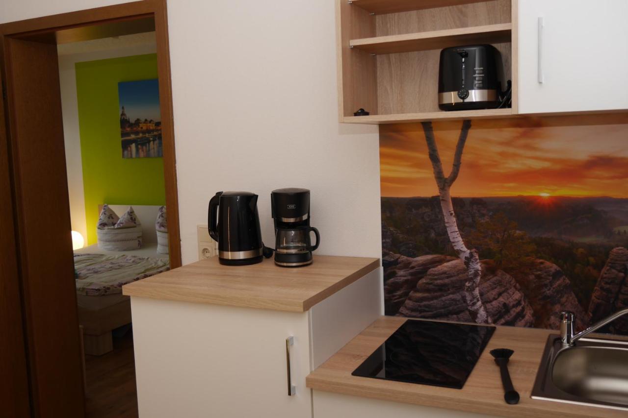 Pension Am Weinberg Saechsische Schweiz Mittelndorf ภายนอก รูปภาพ