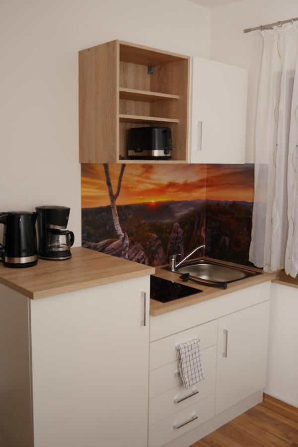 Pension Am Weinberg Saechsische Schweiz Mittelndorf ภายนอก รูปภาพ